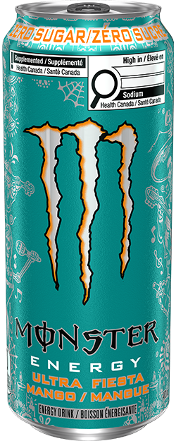 Monster Ultra Fiesta can