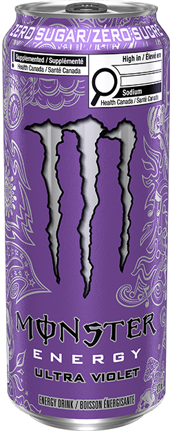 Monster Ultra Violet can