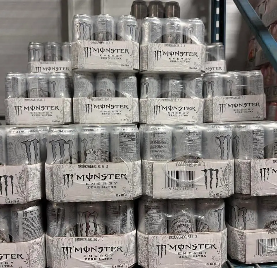 Wrapped Monster Zero Ultra case stock